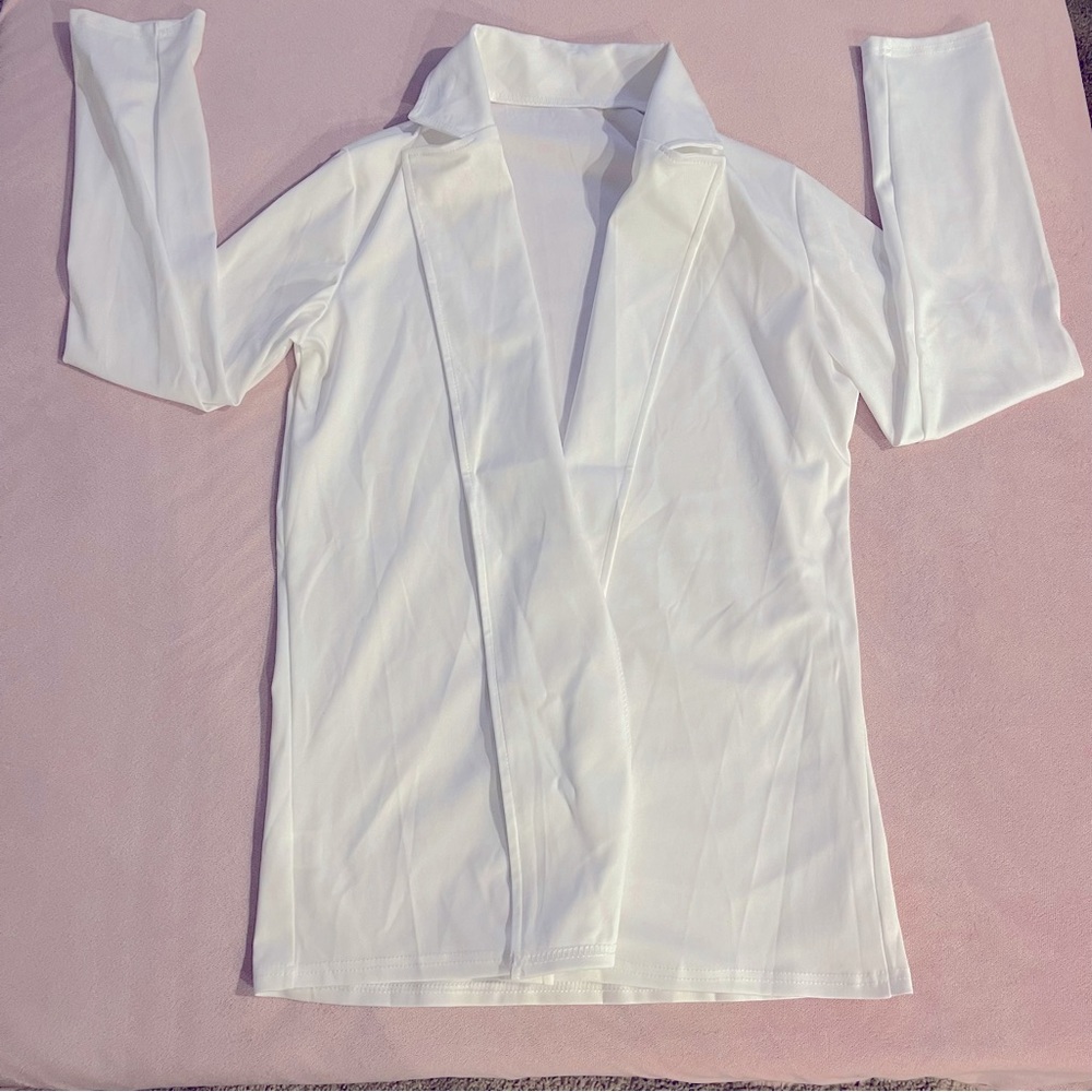 White blazer